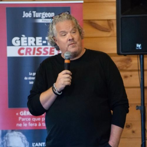 joé turgeon en conférence