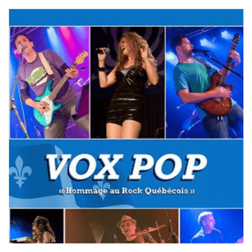 vox pop groupe hommage au rock